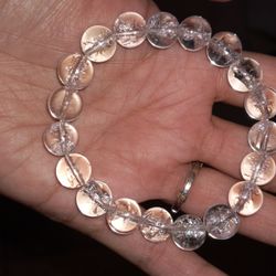 Crakle Quartz Bracelet