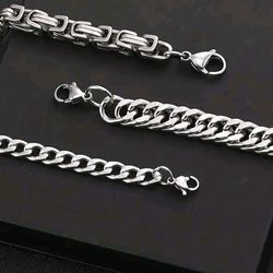 Men, bracelet,  acero inoxidable