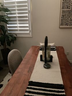 Live edge table
