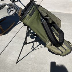 Golf Clubs With Golf Bag