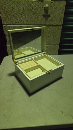 Jewelry Box In White
