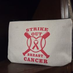 Strike Out Breast Cancer Bag