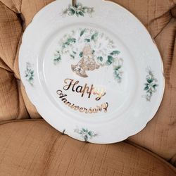 Happy Anniversary Collector Plate 