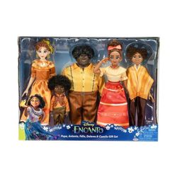 Disney Encanto Pepa, Antonio, Félix, Dolores & Camilo 5-Doll Gift Set
