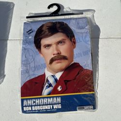 Anchorman Ron burgundy Wig