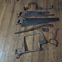 Antique hand tools
