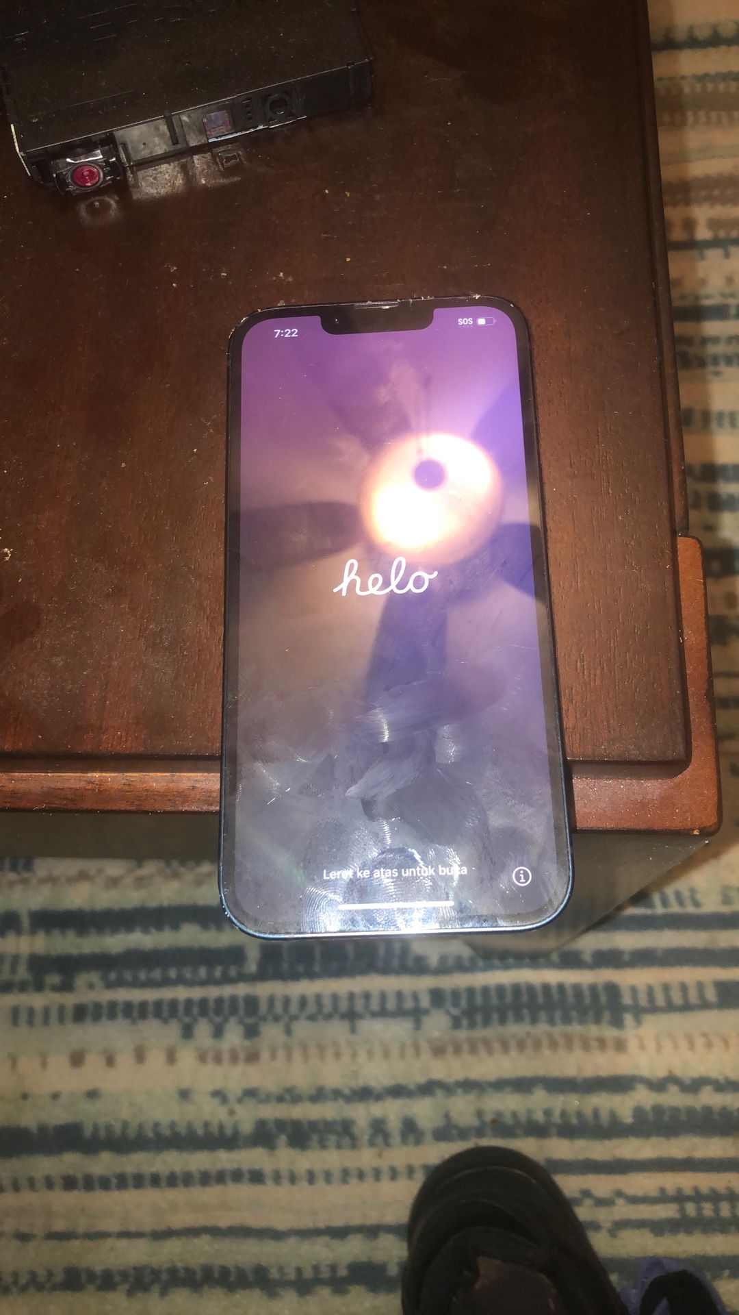 Unlocked Carrier iPhone 13 With Light Use And Full battery capacity. Unlocked