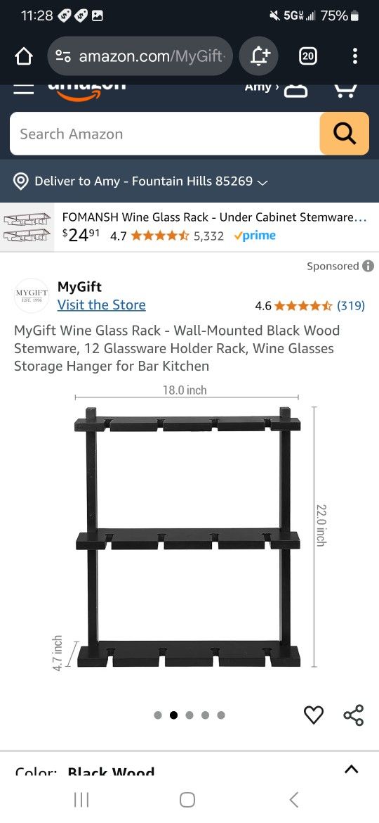 Wine Glass Rack