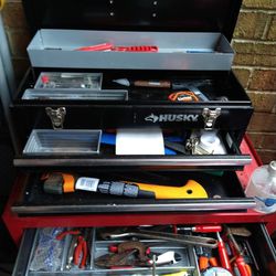 Toolbox With Tools/Ladder/Pressure Washer 