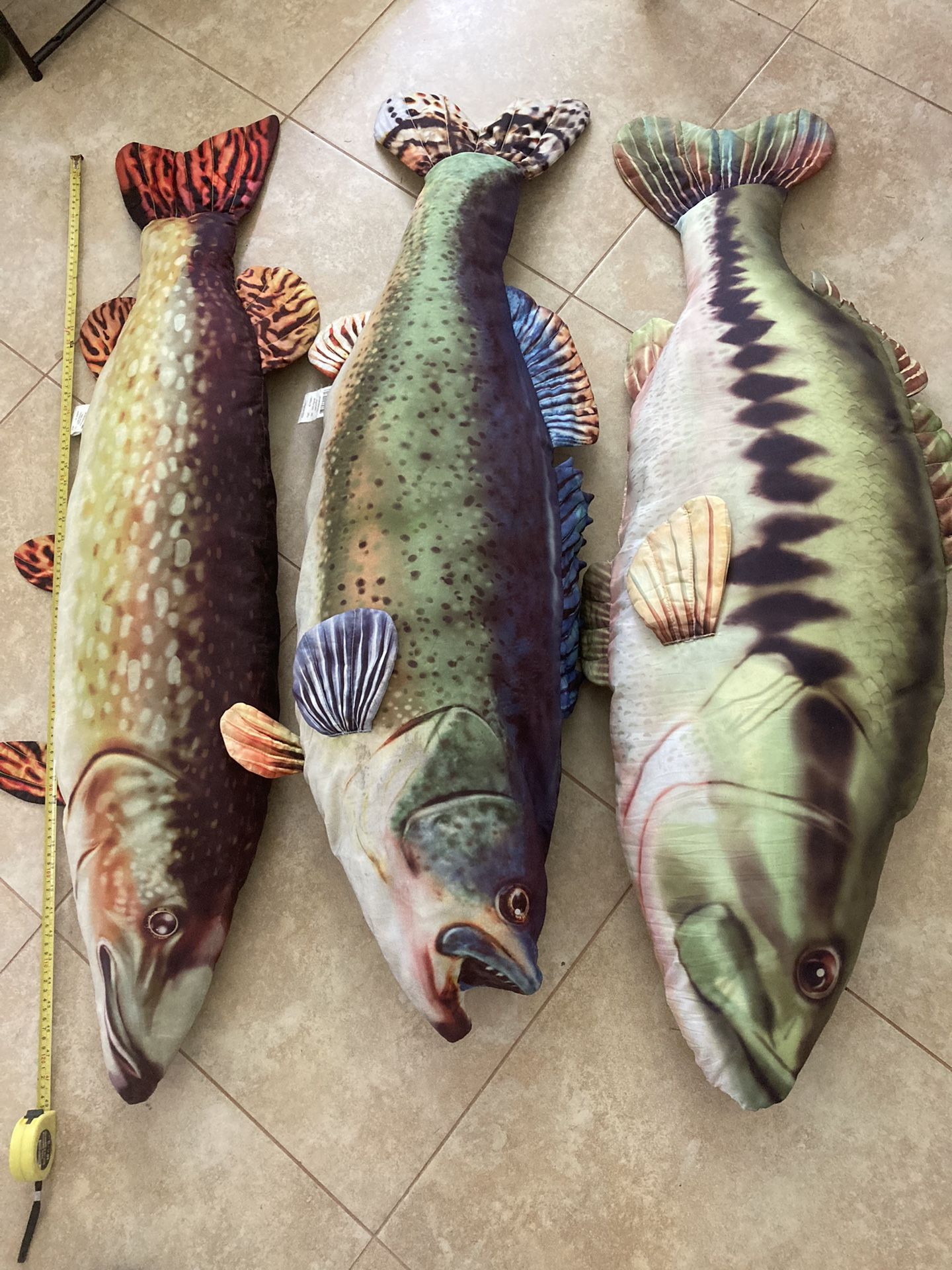Giant Fish Pillow Bass Pro Fish for Sale in Deerfield Beach FL OfferUp