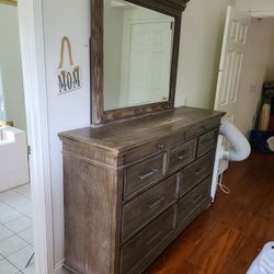 Dresser Bed Frame And Small Drawer