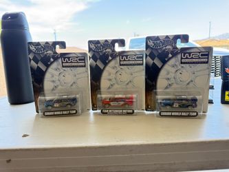 Hot Wheels WRC Die-Cast Cars Set of 3; Ferrari Hot Wheels; Formula One