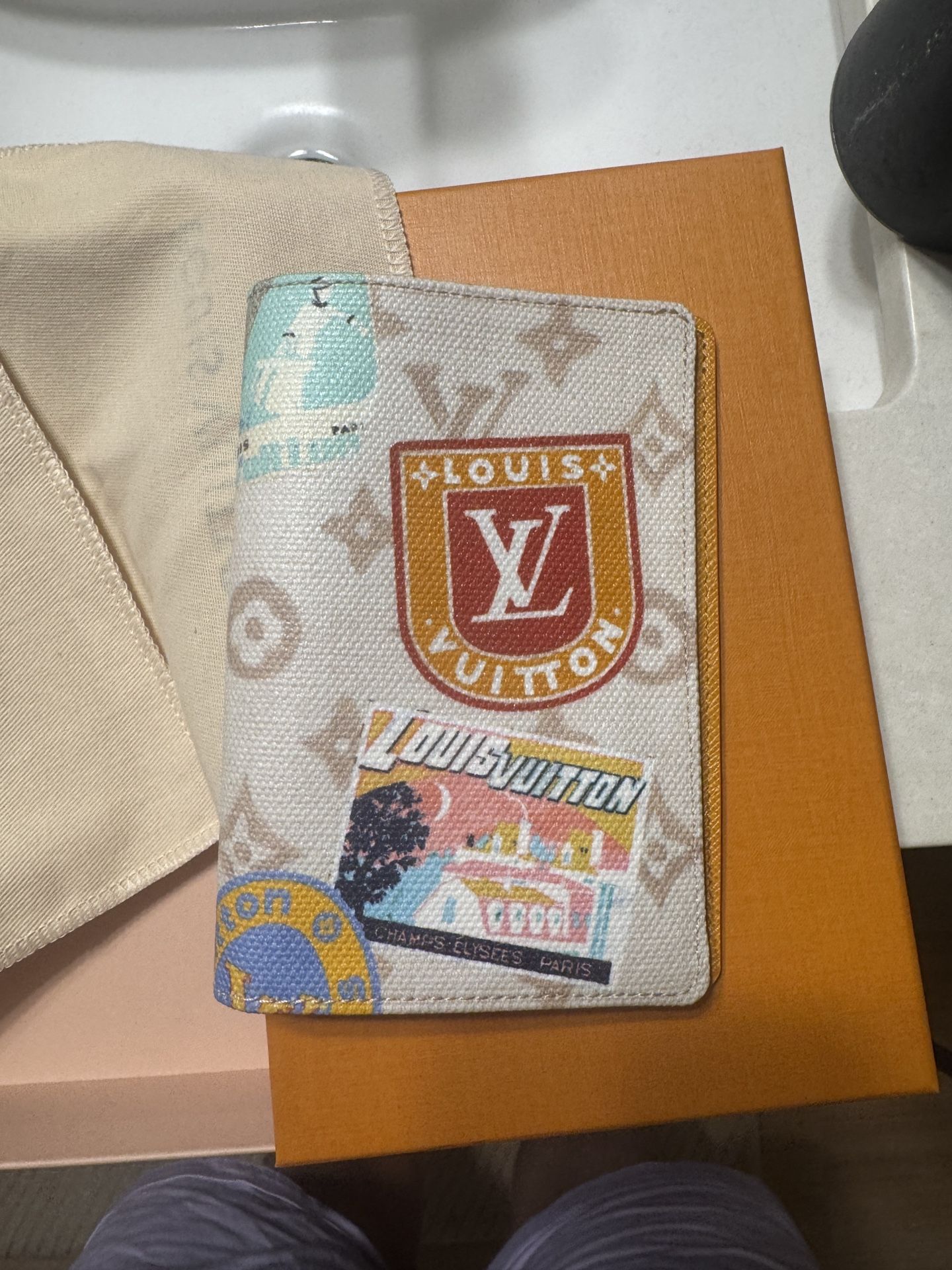 Louis Vuitton passport holder