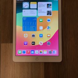 iPad 6th Gen with 32 GB, WiFi and Cellular, IOS 17.7.10