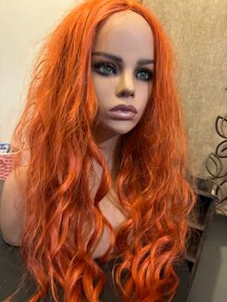 Orange wig new