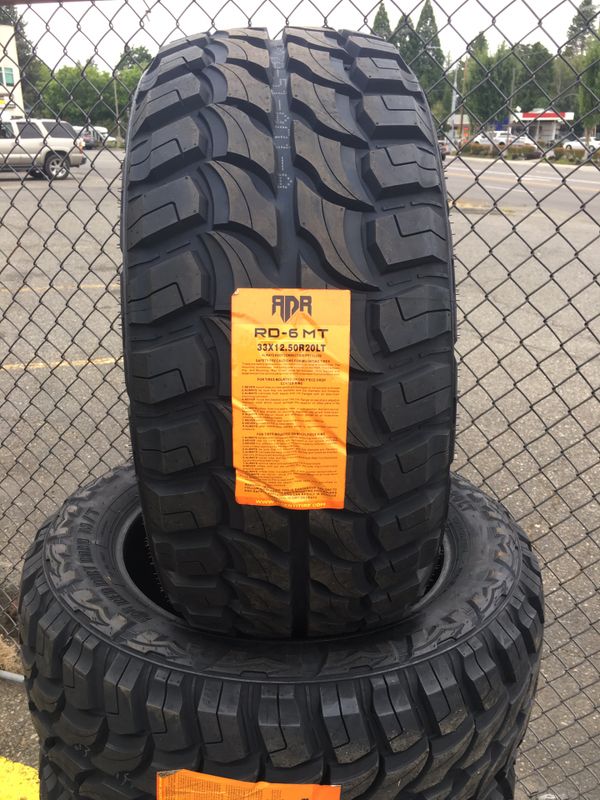 LT 33125020 RDR RD06 M/T New Tire On Special for Sale in WA