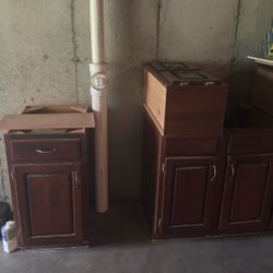 Wood Cabinets 