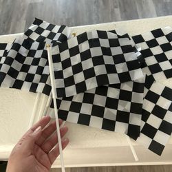 Checkered Race flags