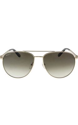 Salvatore Ferragamo Mens Aviator Sunglassees