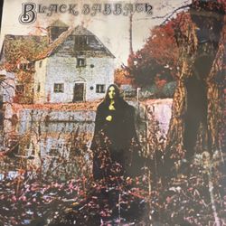 BLACK SABBATH SELF TITLED COLORED VINYL LP SEALED!!