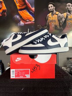 Nike Court Vision Lo Midnight Navy/White