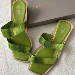 Franco Sarto Leather Sandals 