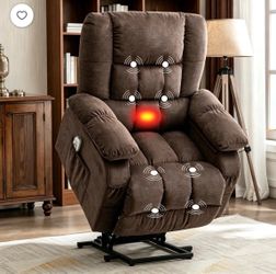 Power Lift Recliner Chair with Massage and Heat