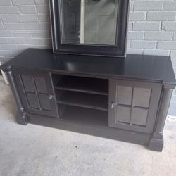 T.V. Stand with Mirror 