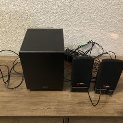 Gigaware Speakers and Subwoofer