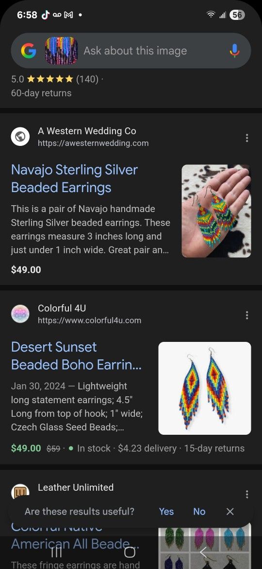 Navajo Earrings 
