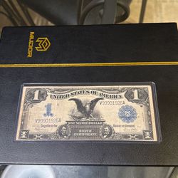 1899 Black Eagle One Dollar Silver Certificate