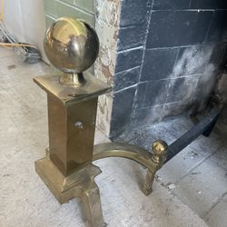 Fireplace Brass Andiron’s 