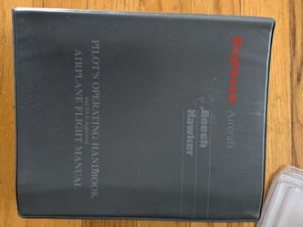 Original Be76 Pilot Operating Handbook