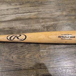 Custom Rawlings Wood Baseball Bat