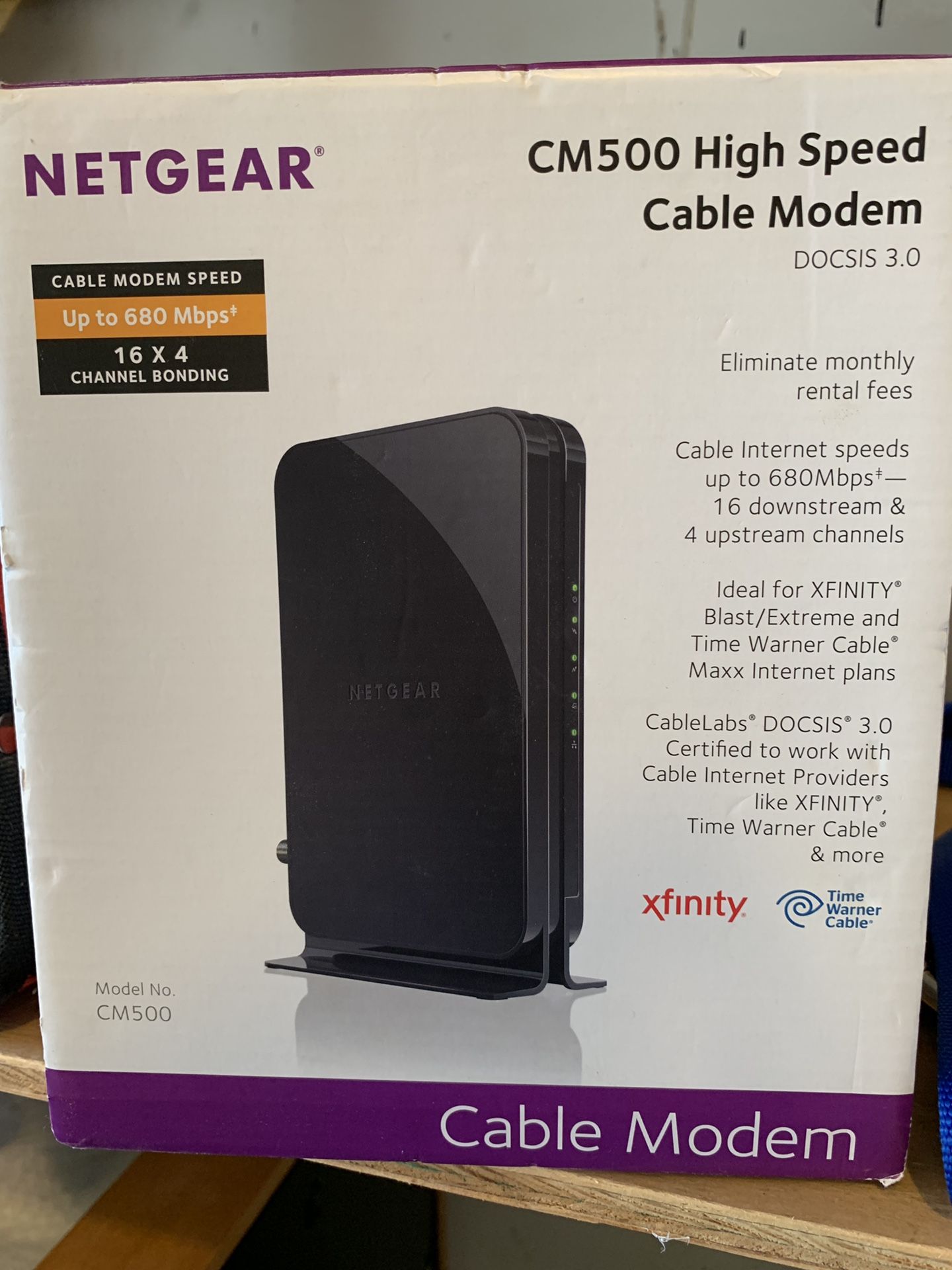 Netgear CM500 Cable Modem