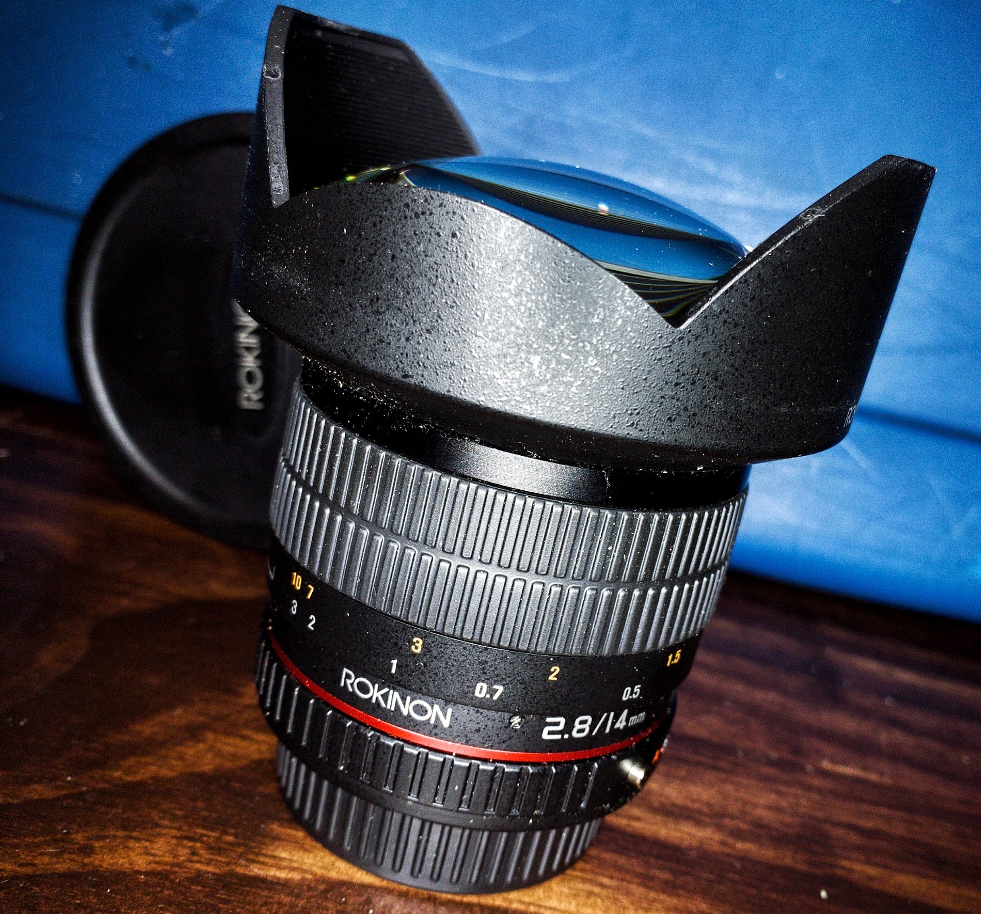 Rokinon 14mm f2.8 rectilinear ultra wide for Pentax