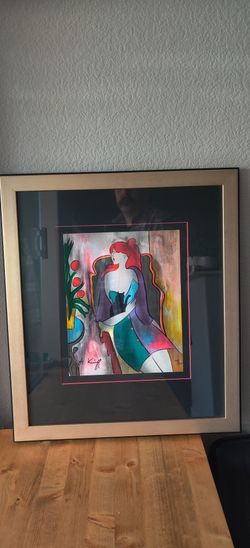 3 Signed & Framed Linda Le Kinff
Paintings