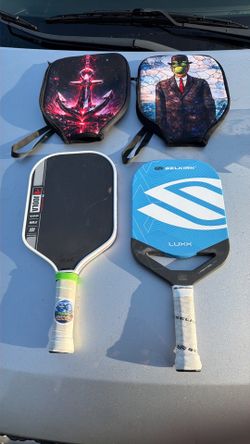 Two Pro Pickleball Paddles Used