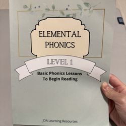 Kids Children Elemental Phonics Books