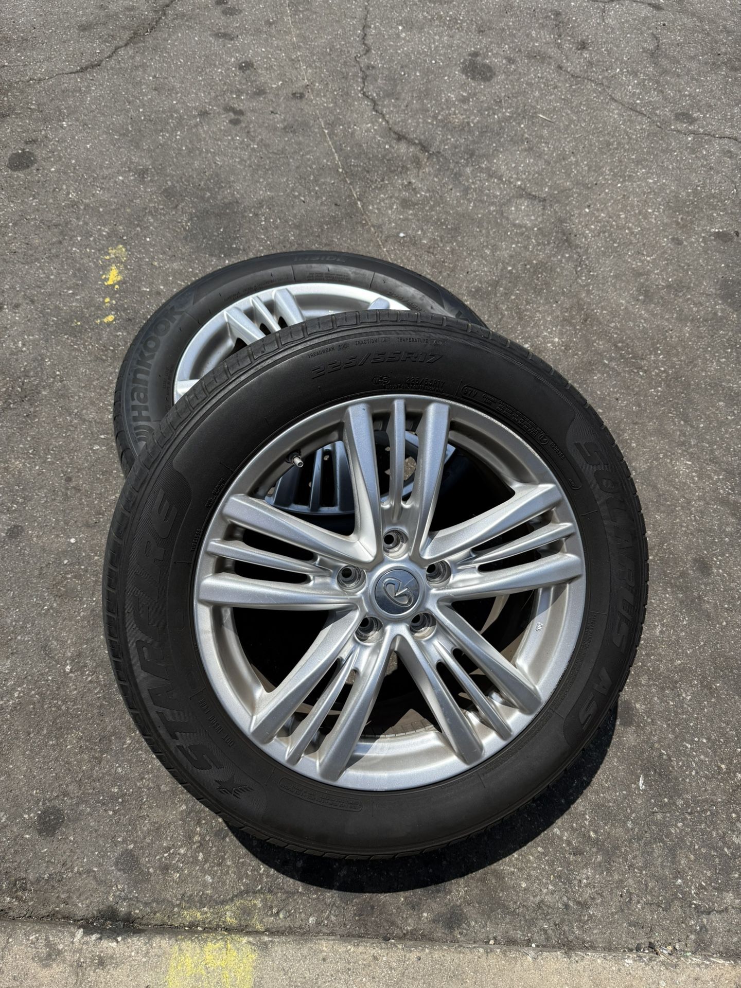G37 Part / Stock Wheels