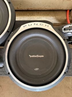 Rockford Fosgate 10” Punch Subwoofer