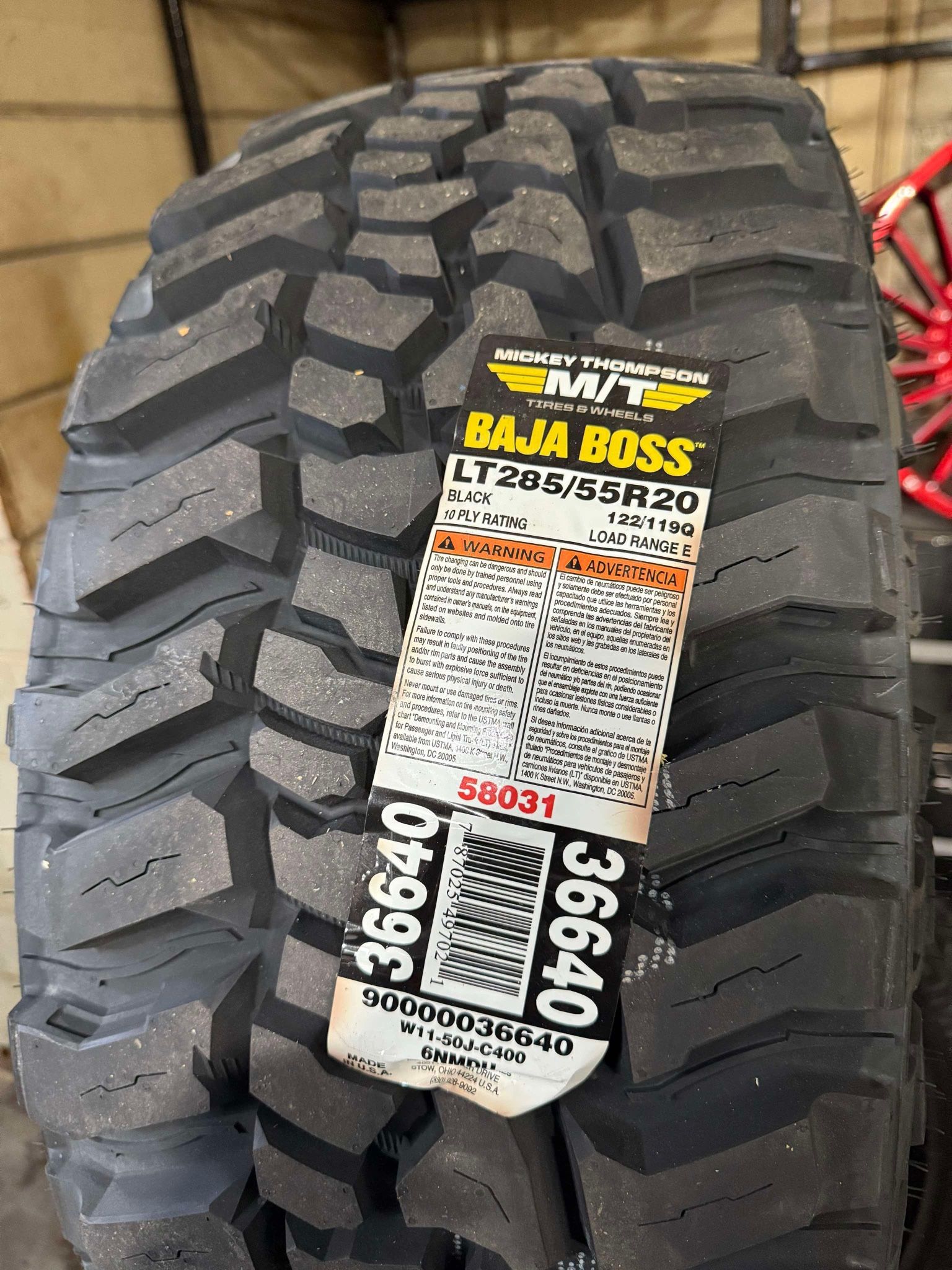 285/55R20 Mickey Thompson Truck Tires
