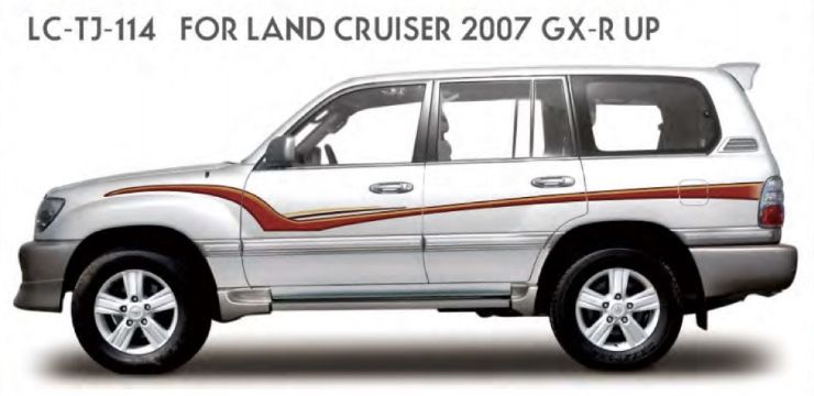 Land Cruiser 100 Series OEM decals