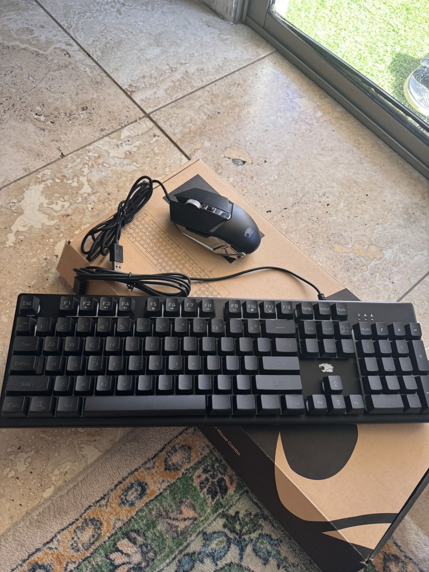 Ibuypower RGB Gaming Keyboard And Mouse