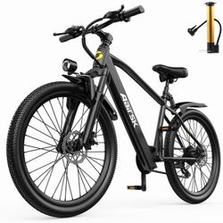 Aairsk 26''Electric Bike for Adults, 400W Motor Mountain Ebike, 36V 10AH, 40 Miles Long Range