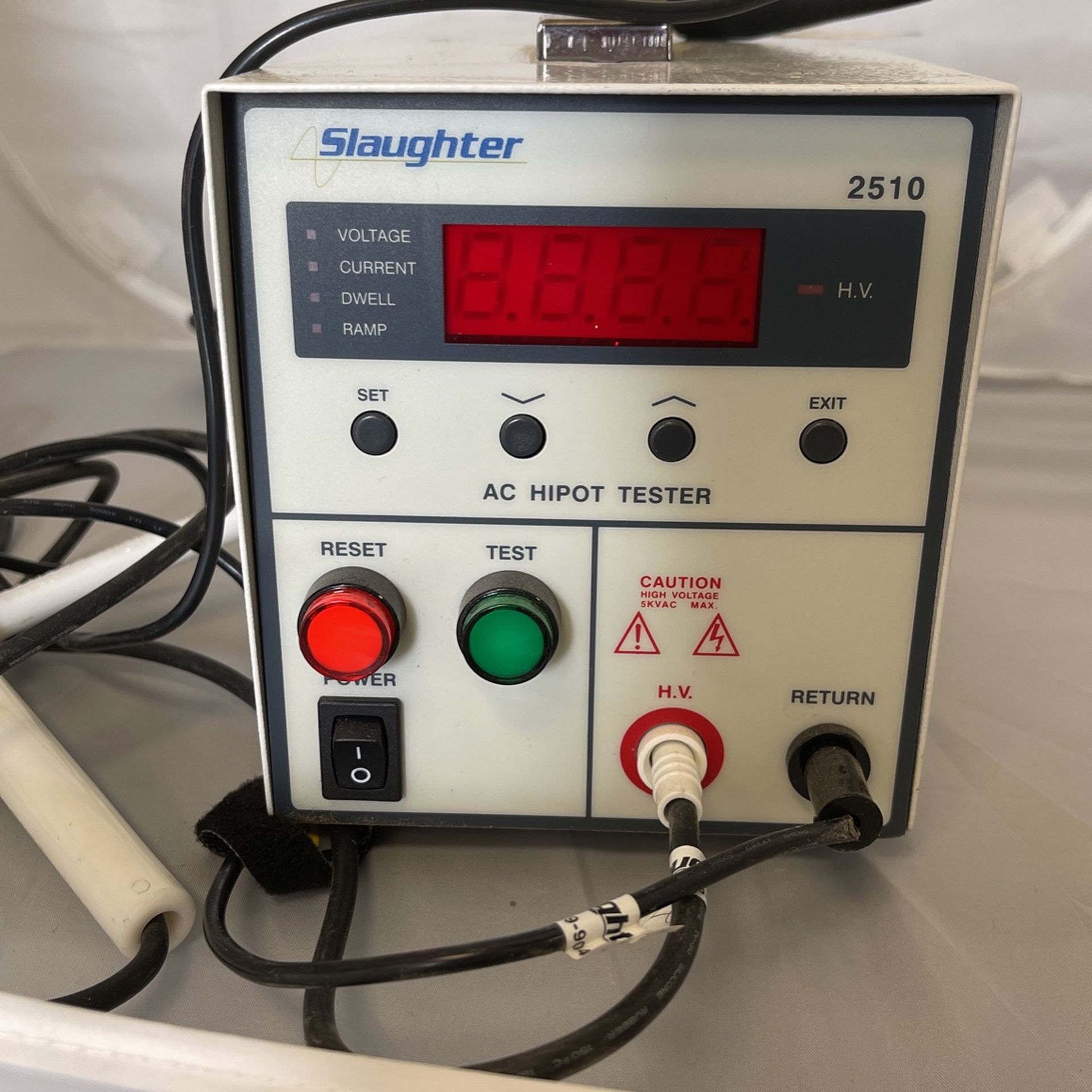 Slaughter 2510 AC Hipot Tester