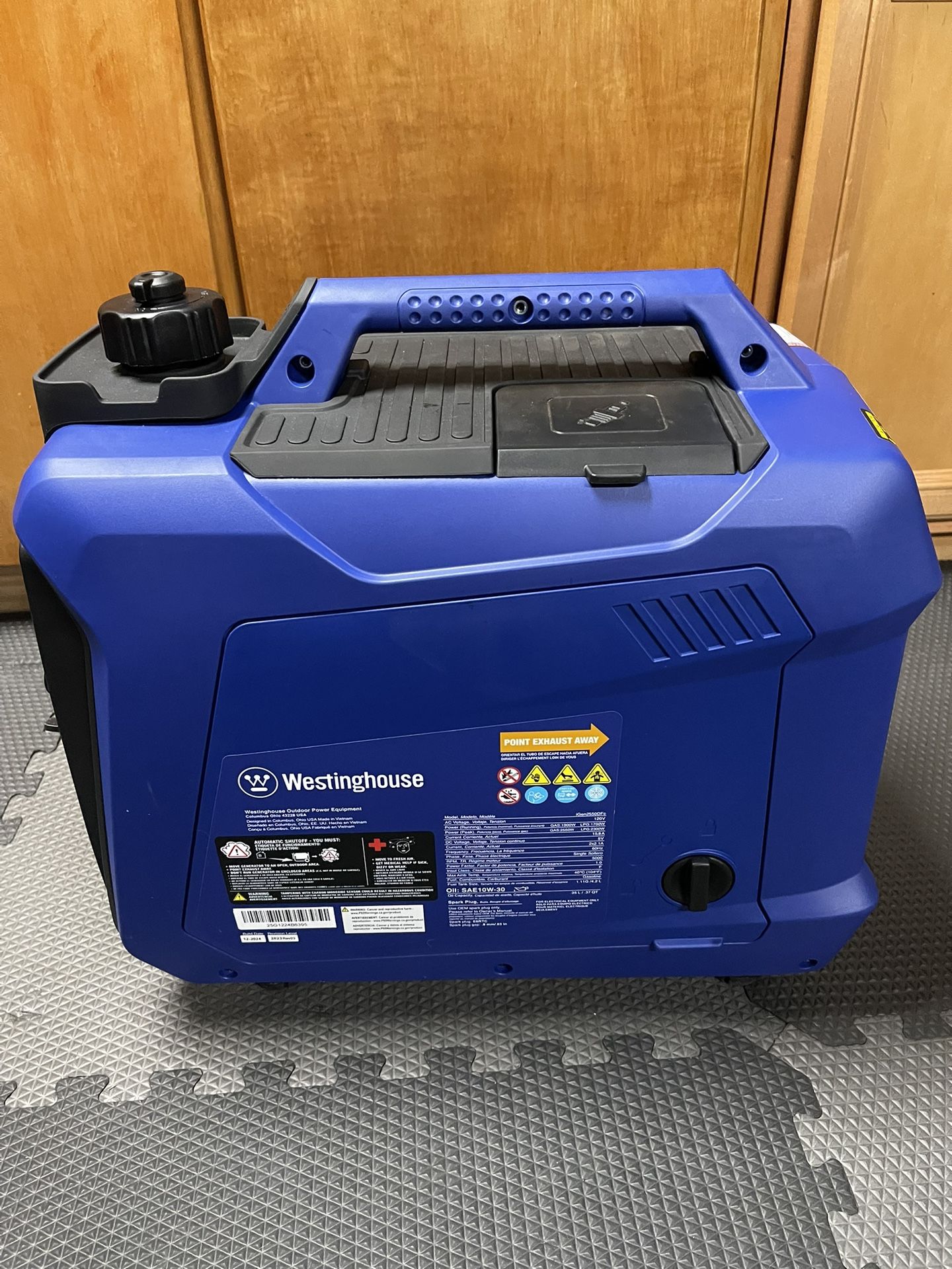 BRAND NEW Westinghouse IGen 2550DFCG Duel Fuel Inverter Generator