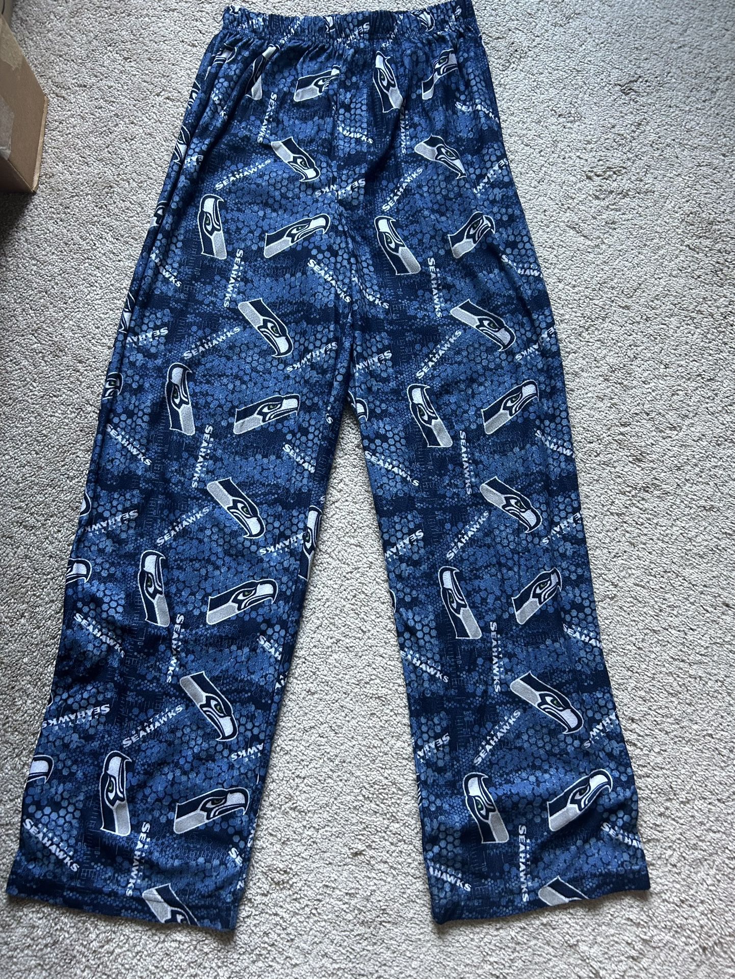Youth XL (Adult XS) Seahawk Flannel Pants