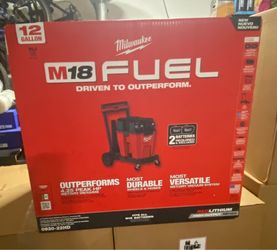 M18 FUEL Dual Battery wet/dry 12-gallon vacuum only (tool only)