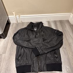 SUPERDRY - Bomber/biker Jacket black
